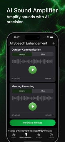 Volume Booster Sound Amplifier iPhone screenshot