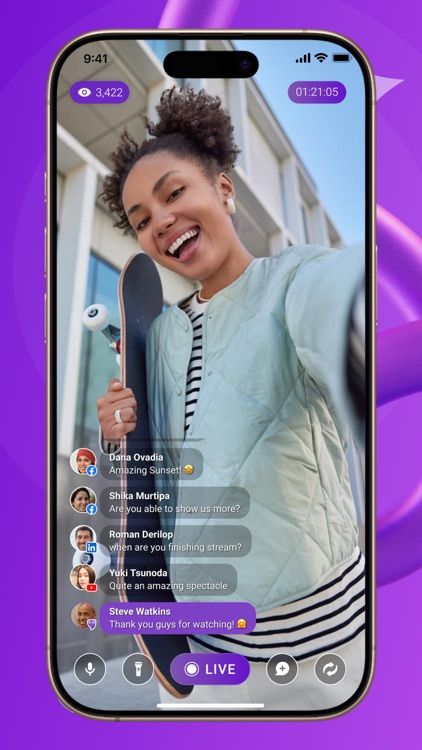 FeelThere: Live Streaming App screenshot-3