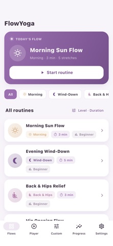 FlowYoga: Daily Yoga Screenshot 1 of 6