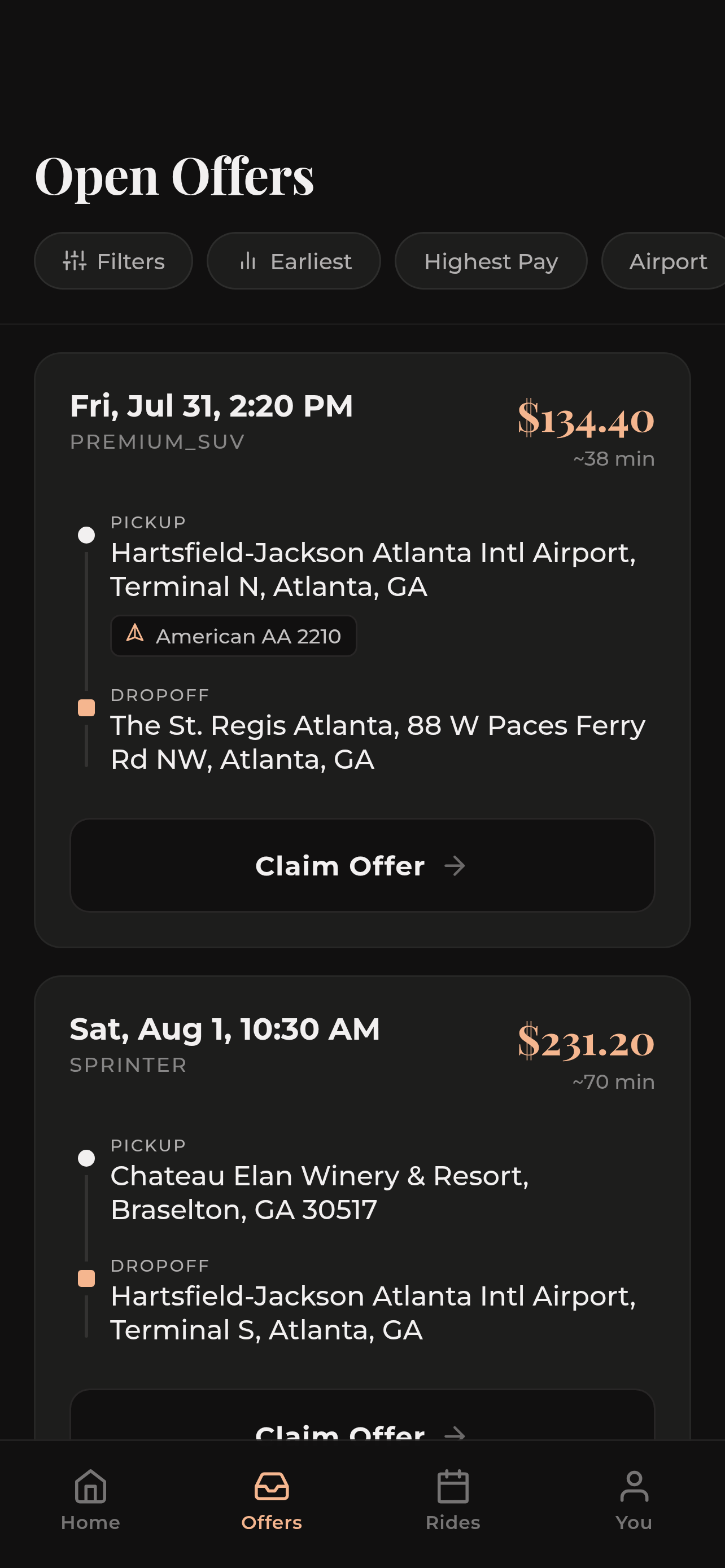 Peach Limousine Driver screenshot 2