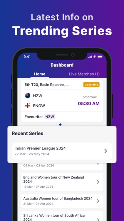 CricScore : Live Score & News