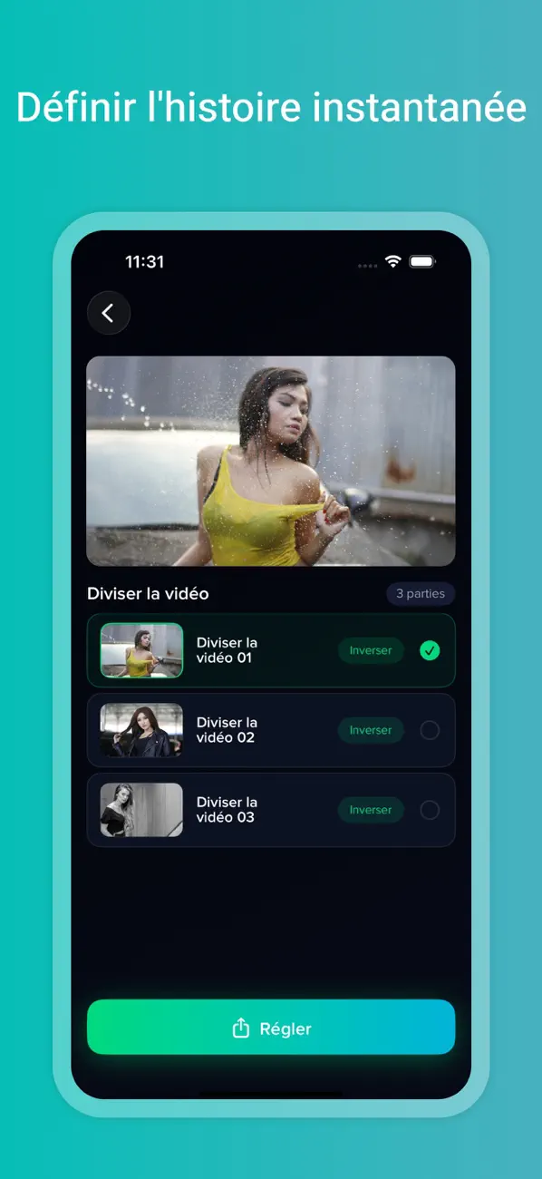 Screenshot #3 pour Video Split For WhatsApp