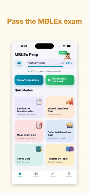 MBLEx Exam Prep 2026 Test screenshot 1