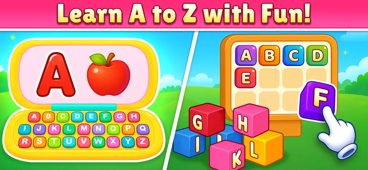 Screenshot #1 pour Alphabet Laptop - Educational