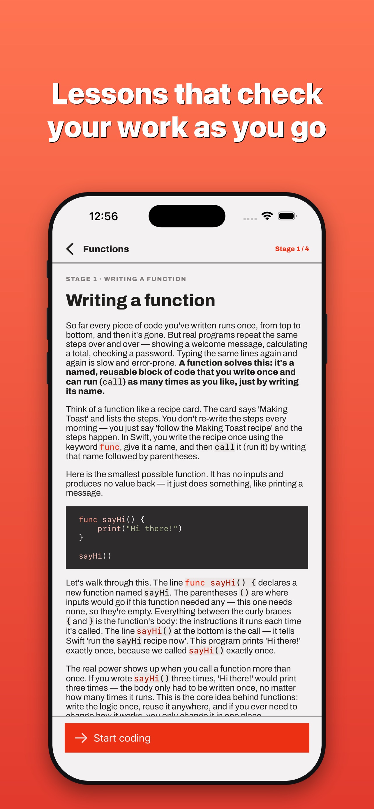 Screenshot 3 of Swiftlet — Learn to Code