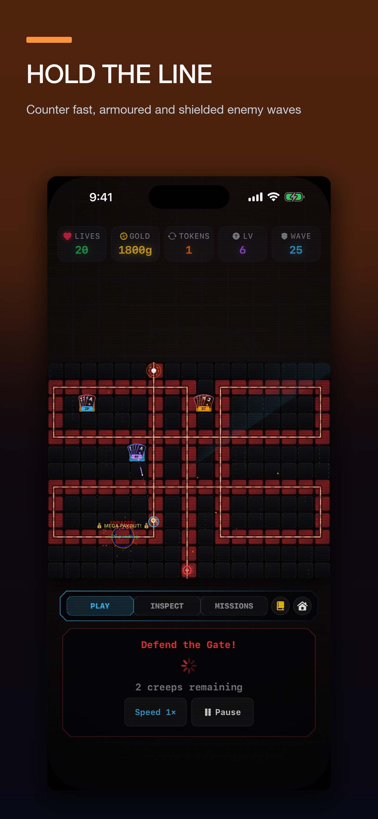 Poker Defence screenshot 4