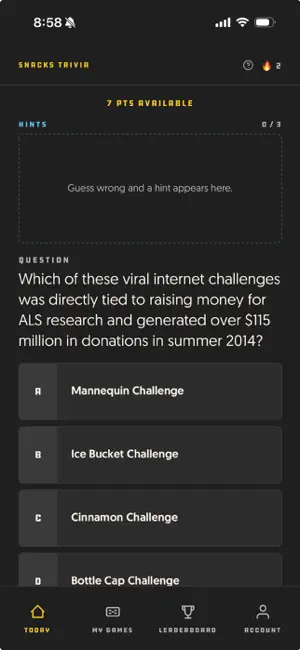 Snacks Trivia screenshot 1