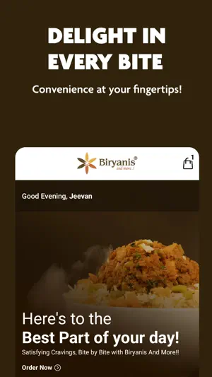 Biryanis and more screenshot 1