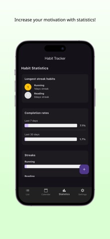 Habitrack - Habit Tracker Screenshot 3 of 3