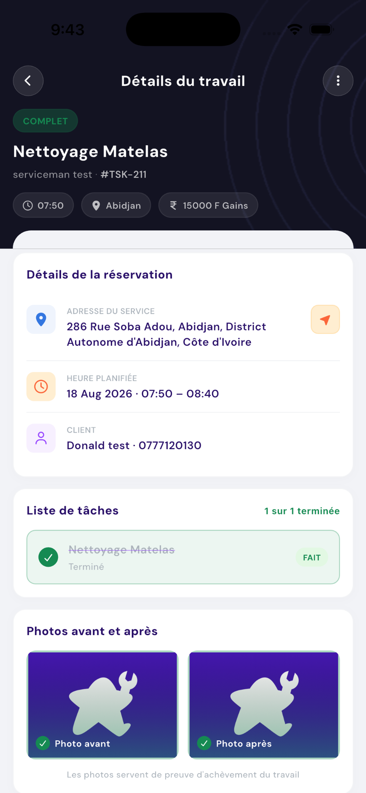 Tasko GO screenshot 4