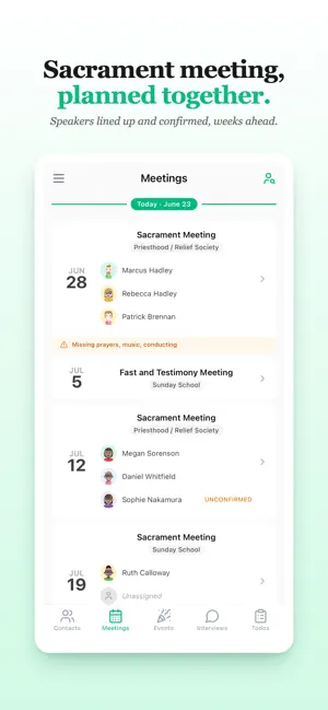 Numbered: LDS Leader App screenshot 2