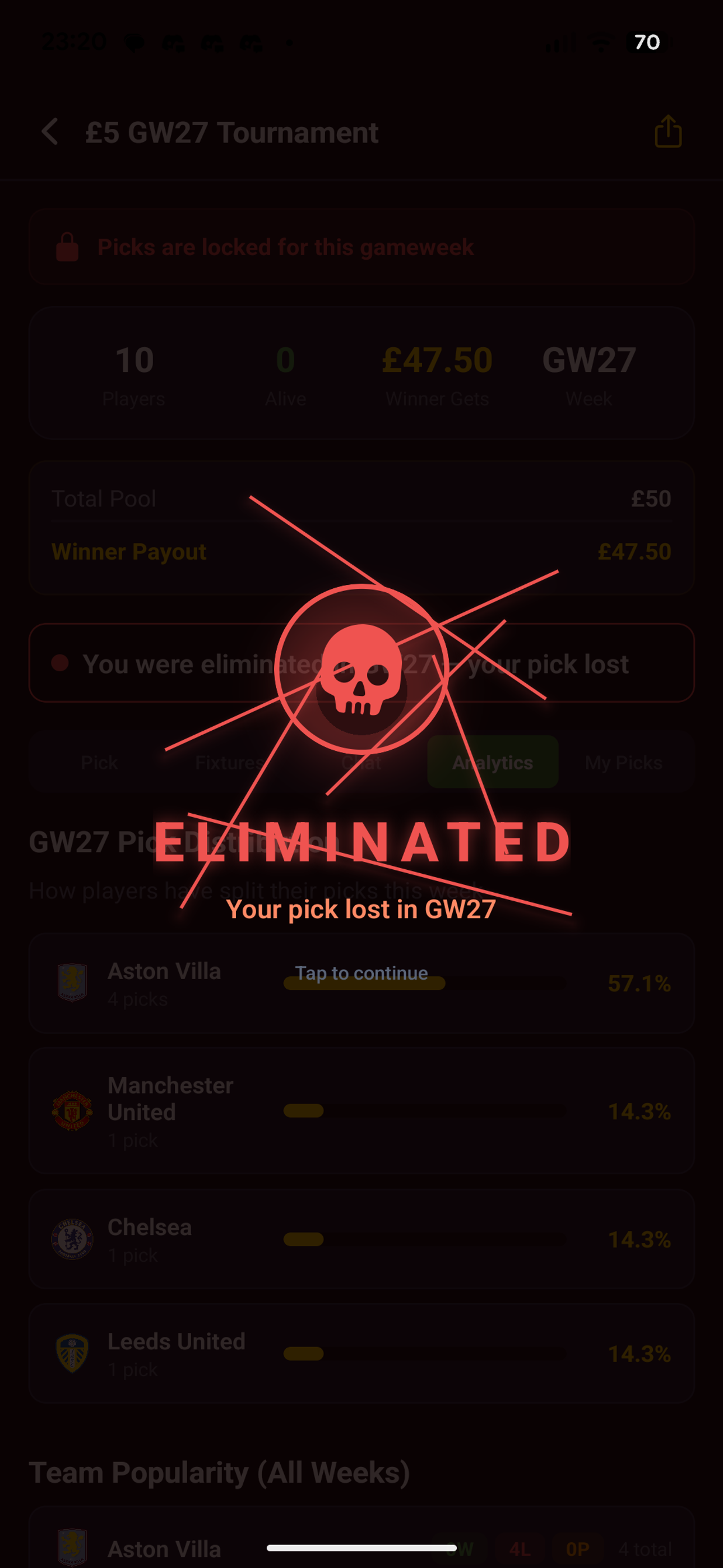 Last Man Standing Sports screenshot 8
