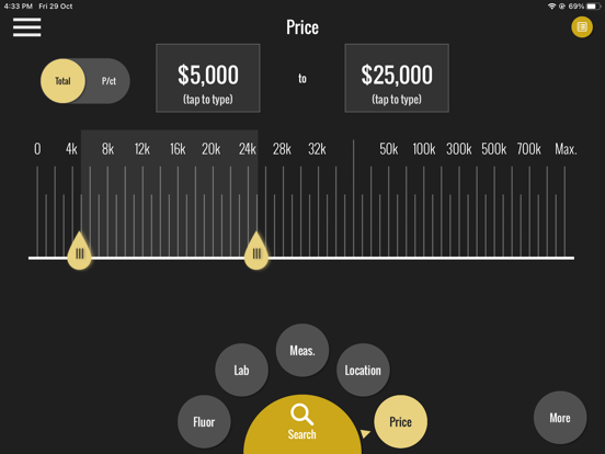 Paloma Diamonds HK iPad screenshot