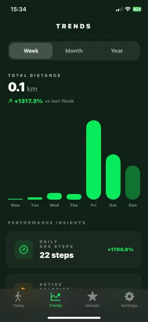 Steps/Day - Activity Tracker screenshot 2