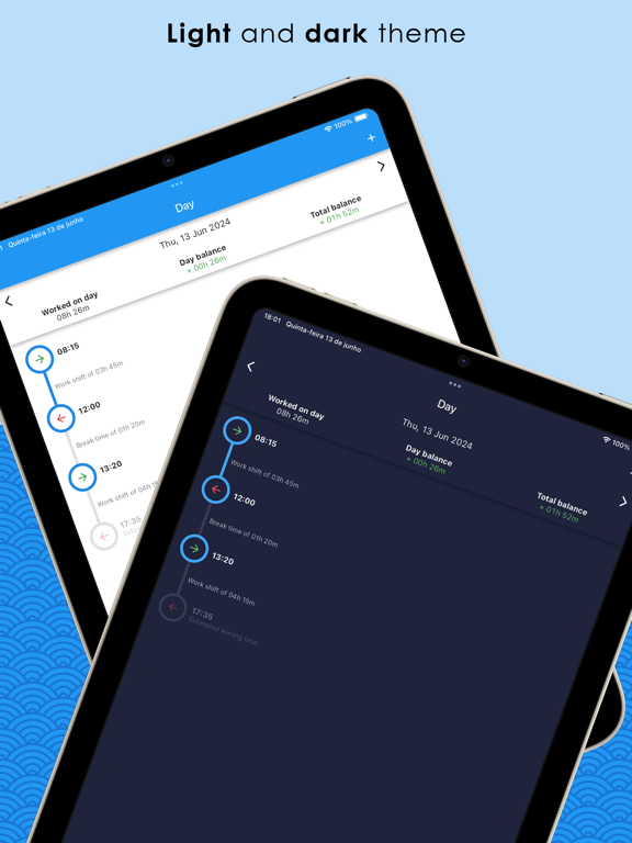 Easy Time Tracker ◴ iPad screenshot 4 - Productivity app