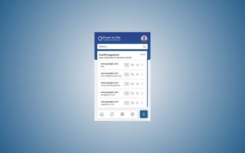 App screenshot