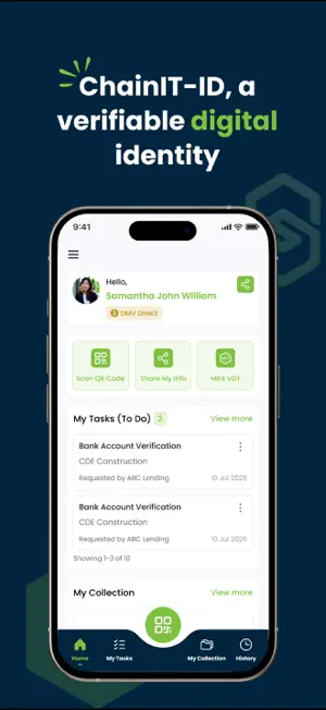 ChainIT ID screenshot 1