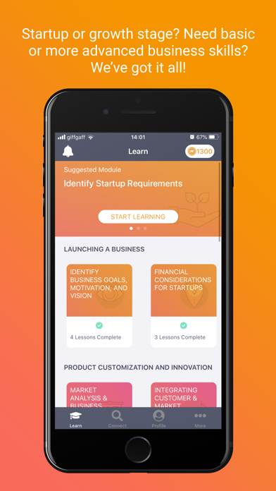 Learning for Women: HerVenture Screenshot