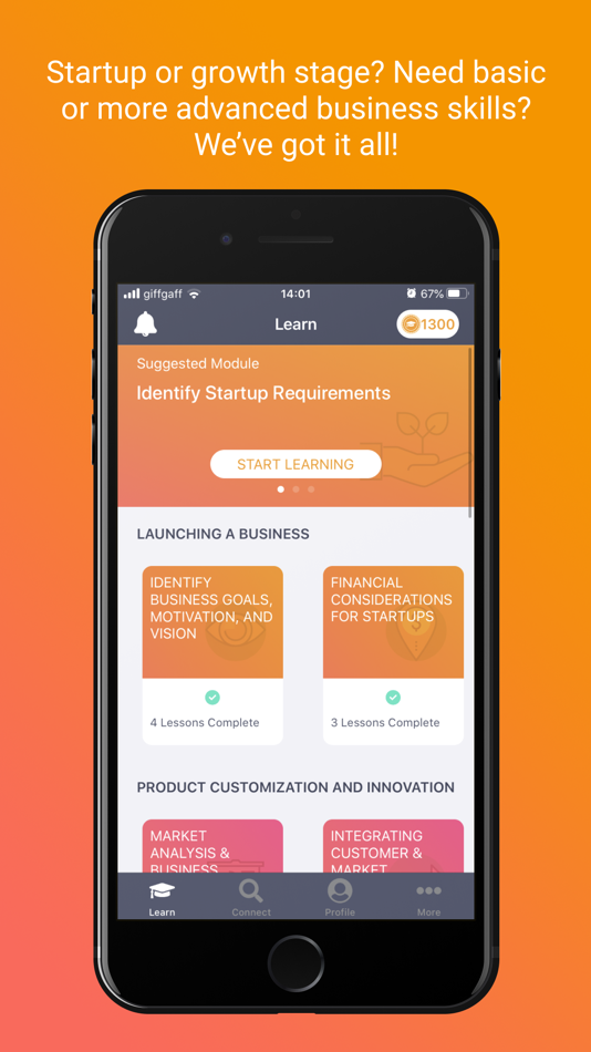 #1. eLearning Courses: HerVenture (iOS) By: The Cherie Blair Foundation for Women