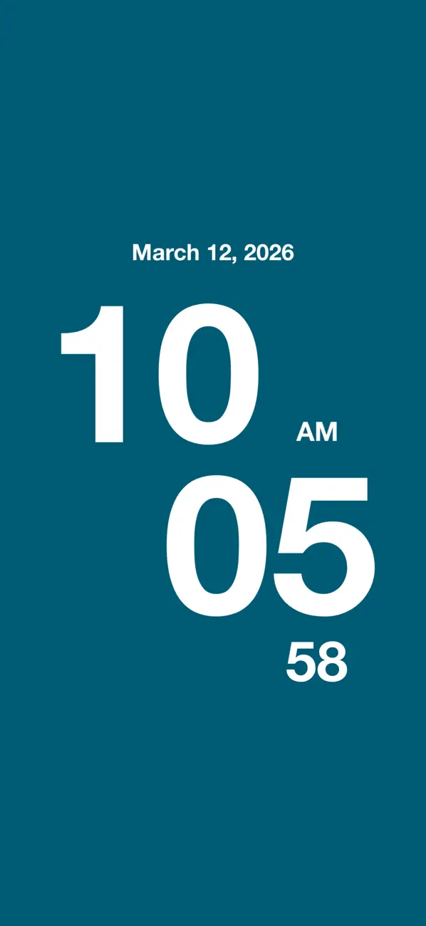 Screenshot #2 pour NiceClock Pro