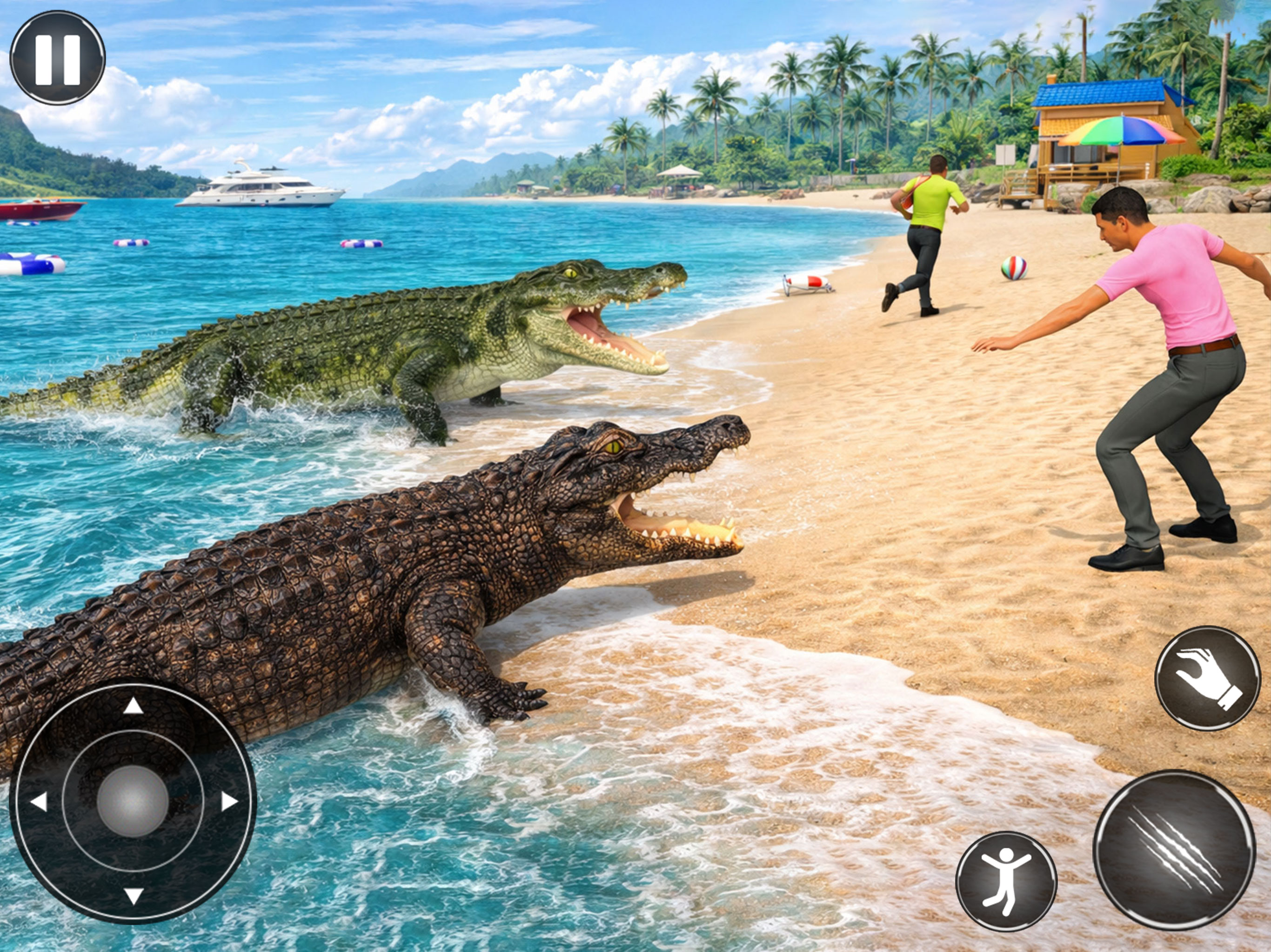 Wild Crocodile Attack Hunt 3D screenshot 8