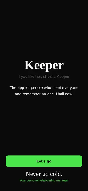 Keeper - Relationship Manager screenshot 4