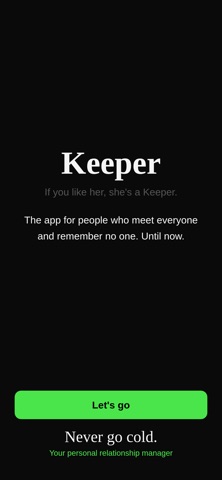 Keeper - Relationship Manager Screenshot 4 of 6