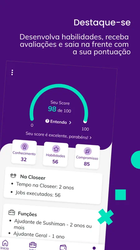 Closeer | Trabalho freelancer screenshot 4 of 5