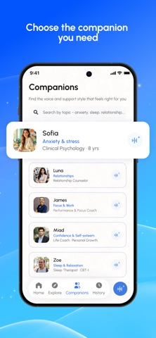 Aura: AI Wellness Companion iPhone screenshot
