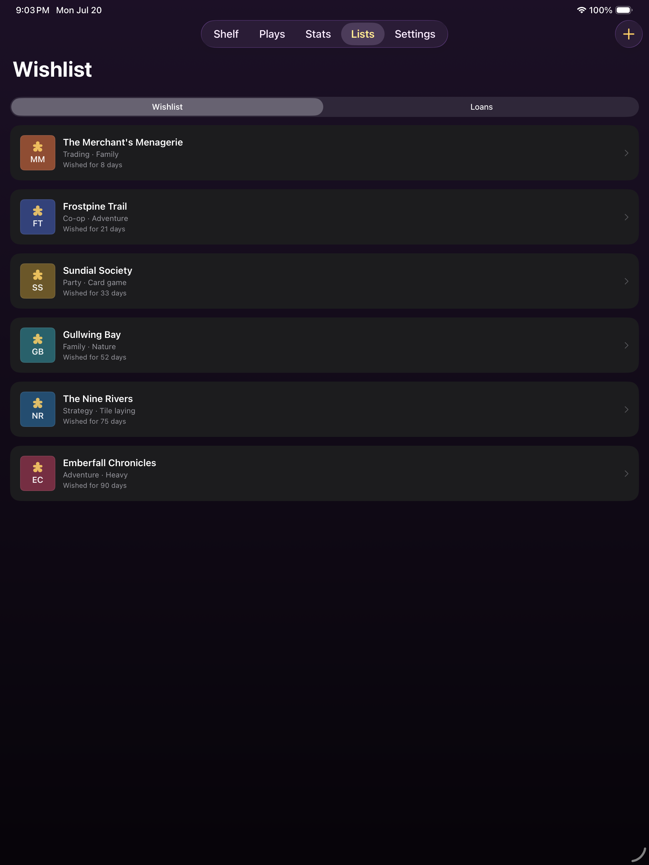 BoardShelf: Game Collection screenshot 9