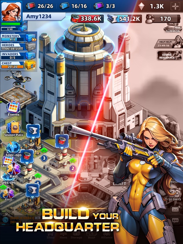 Superhero & Puzzles Match3 RPG screenshot 1