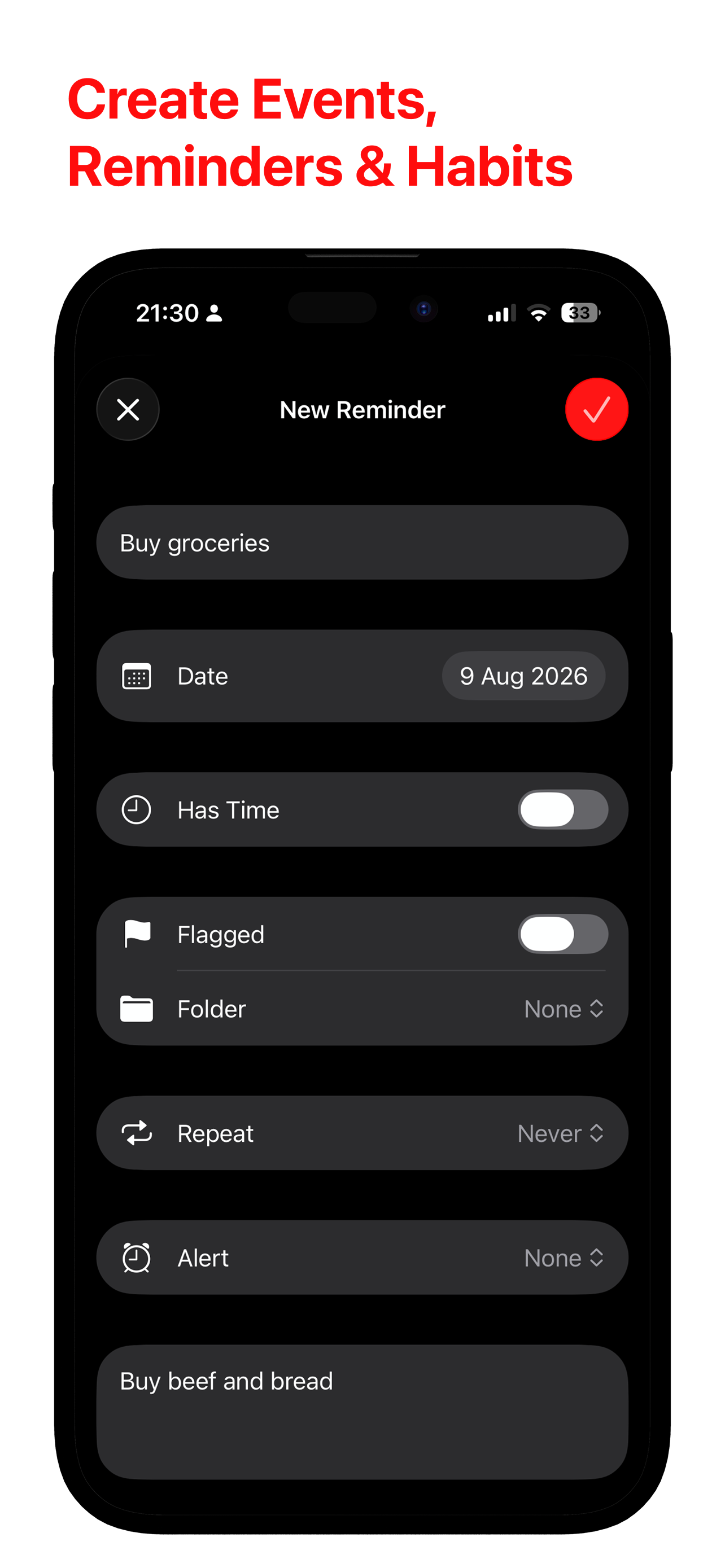 Edin: Calendar & To Do List screenshot 5