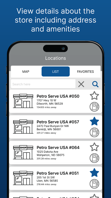 Screenshot 2 of Petro Serve USA Rewards App