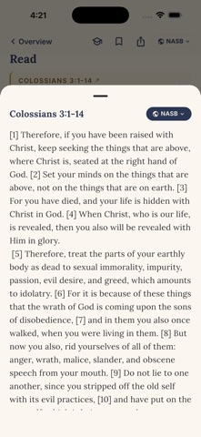 Examine the Scriptures iPhone screenshot