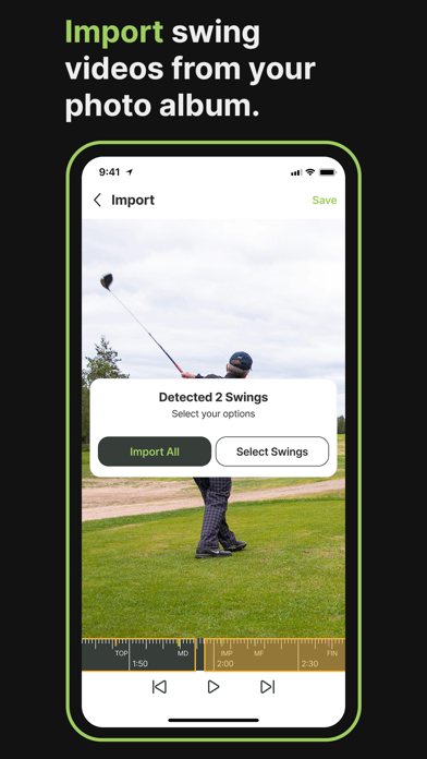 Swing Tune-Up - Golf Analyzer Screenshot