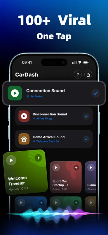 CarDash: Car Widgets, Sounds screenshot 2 of 8