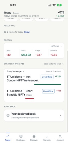 Tradetron: Algo Trading screenshot