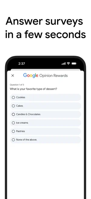 Google Opinion Rewards screenshot 5