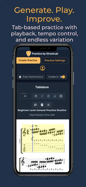 StrumLab Practice screenshot 1