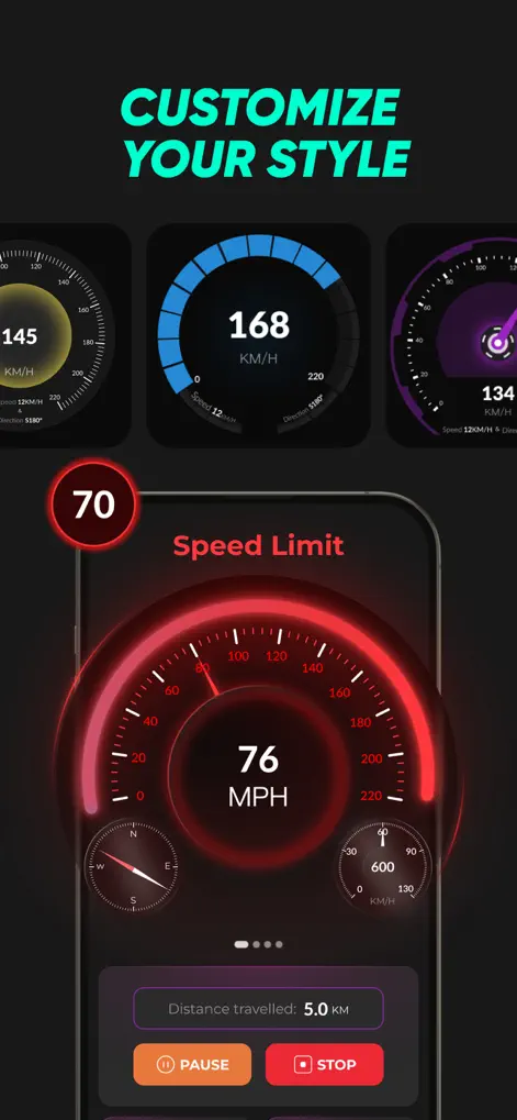 Speedometer Pro: GPS Tracker - Navigation App | MWM