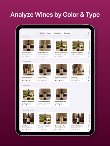 Wine Scanner App: Weino iPad screenshot