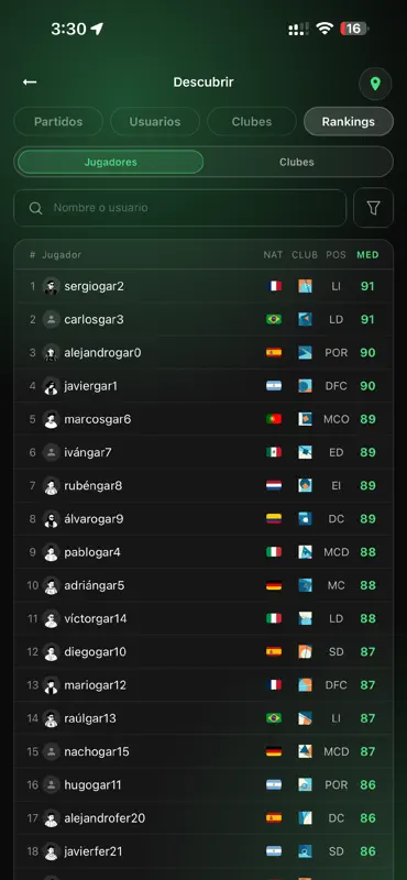 FUTTEAM – Fútbol amateur screenshot 6 of 6