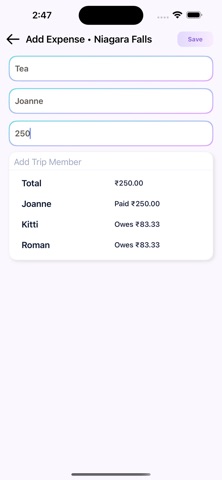 Splitzo - Group Expenses Screenshot 6 of 7