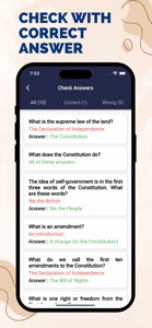 US Citizenship Test - Civics screenshot #7 for iPhone