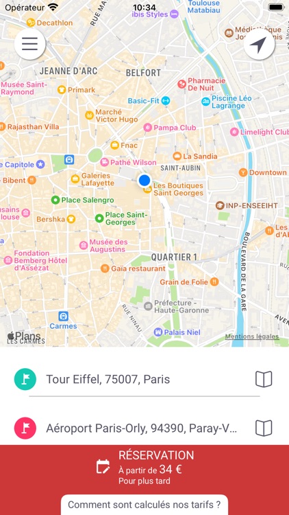 Initial Cab Vtc Transport