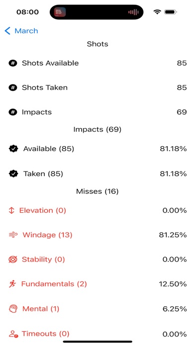 Screenshot 3 of Match Logbook App