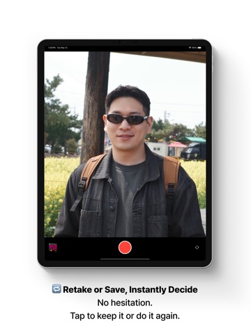 Takeagain iPad screenshot