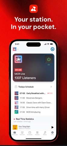 Radio.co Studio screenshot