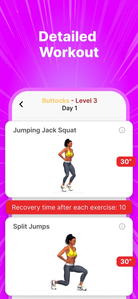 Home Workout: 30 Day Challenge - Health & Fitness App | MWM