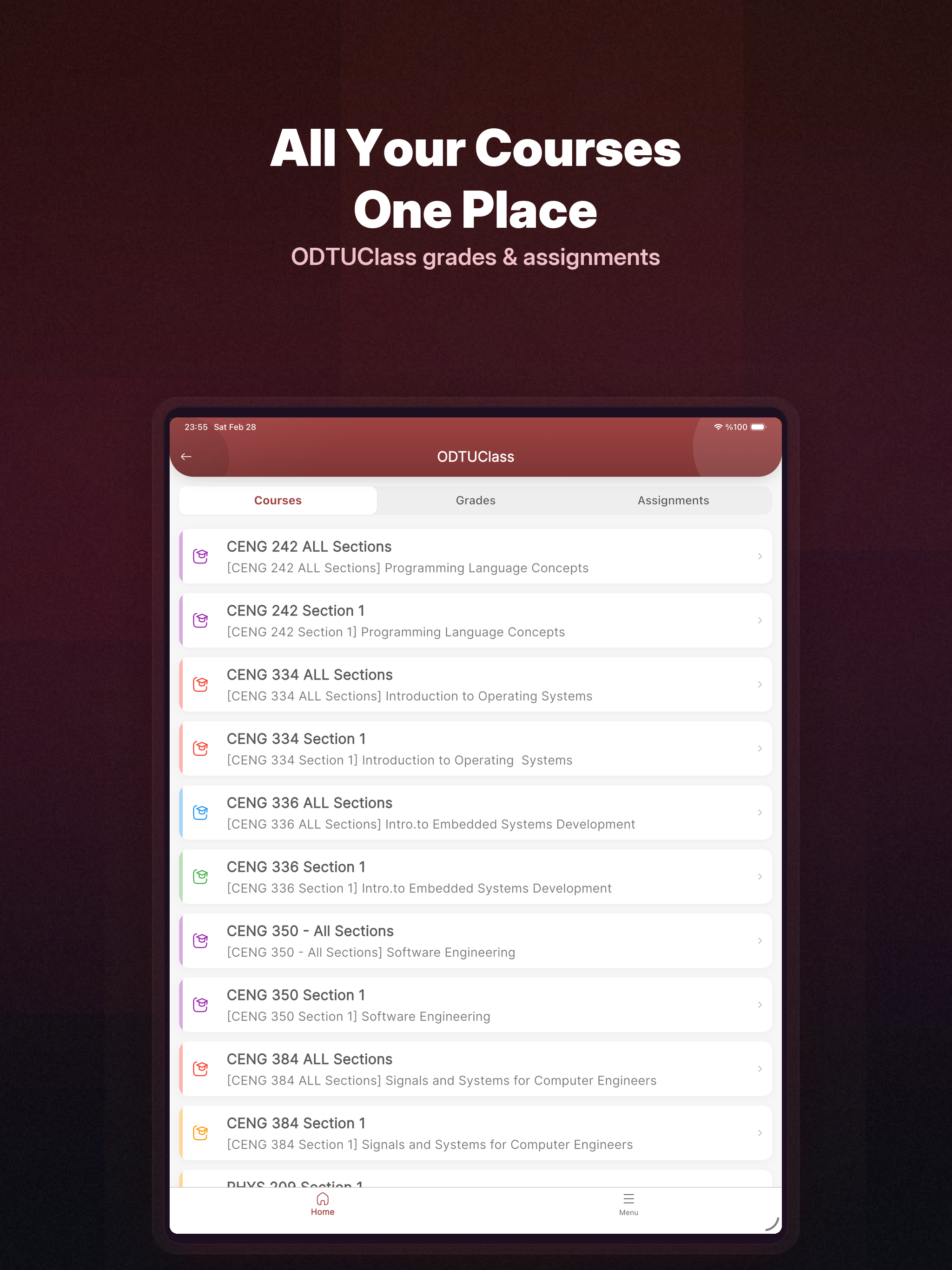 METU App screenshot 17